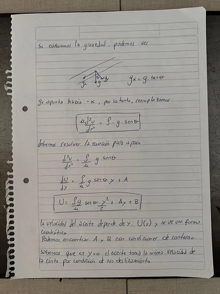 Hoja 3 de Parcial resuelto de Ecuaciones de Navier-Stokes